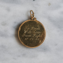 Load image into Gallery viewer, Vintage 14K Yellow Gold Winnie the Pooh and Piglet Pendant

