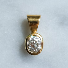 Load image into Gallery viewer, Antique Oval Old European Cut Diamond Pendant
