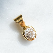 Load image into Gallery viewer, Antique Oval Old European Cut Diamond Pendant
