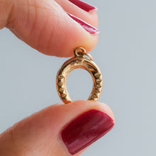 Load image into Gallery viewer, Vintage Estate Lucky 7 Horseshoe Charm

