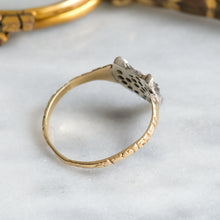 Load image into Gallery viewer, Antique Diamond Ruby Fox Ring
