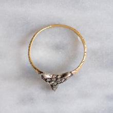 Load image into Gallery viewer, Antique Diamond Ruby Fox Ring
