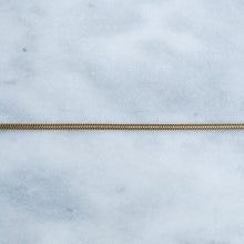 Load image into Gallery viewer, Vintage 17.75 Inch Snake-Link Chain
