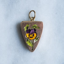 Load image into Gallery viewer, Antique Pansy Pendant Conversion

