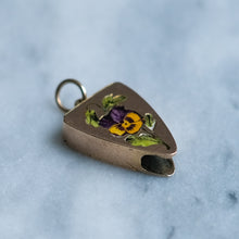 Load image into Gallery viewer, Antique Pansy Pendant Conversion
