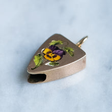 Load image into Gallery viewer, Antique Pansy Pendant Conversion
