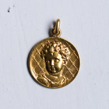 Load image into Gallery viewer, Antique French Bébé Medal Pendant by Becker
