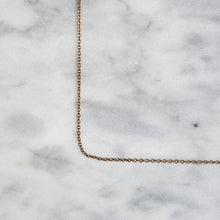 Load image into Gallery viewer, Antique 9K Rose Gold Cable-Link Chain
