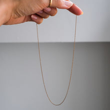 Load image into Gallery viewer, Antique 9K Rose Gold Cable-Link Chain
