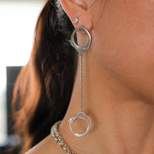 Load image into Gallery viewer, Vintage Jean Paul Gaultier Handcuff Earrings
