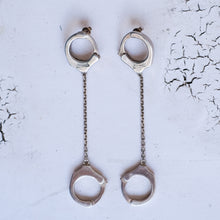 Load image into Gallery viewer, Vintage Jean Paul Gaultier Handcuff Earrings
