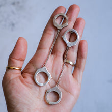 Load image into Gallery viewer, Vintage Jean Paul Gaultier Handcuff Earrings
