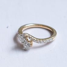 Load image into Gallery viewer, Vintage Estate Toi et Moi Ring
