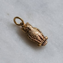 Load image into Gallery viewer, Vintage 9K Yellow Gold Owl Charm
