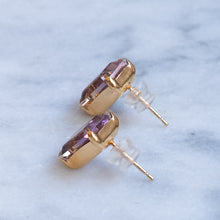 Load image into Gallery viewer, Vintage Ametrine Stud Earrings
