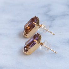Load image into Gallery viewer, Vintage Ametrine Stud Earrings
