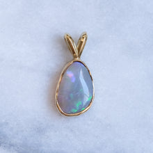 Load image into Gallery viewer, Vintage Asymmetrical Opal Pendant
