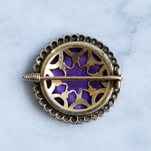 Load image into Gallery viewer, Antique Georgian Miniature Portrait Brooch with Rose-Cut Diamonds
