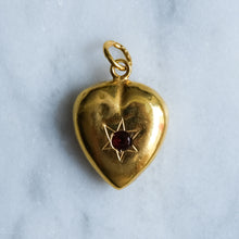 Load image into Gallery viewer, Antique Puffy Heart Star Pendant
