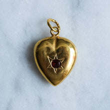 Load image into Gallery viewer, Antique Puffy Heart Star Pendant
