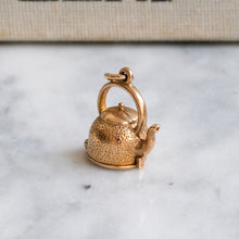 Load image into Gallery viewer, Vintage Articulated Kettle with Fish Charm

