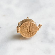 Load image into Gallery viewer, Vintage Articulated Kettle with Fish Charm
