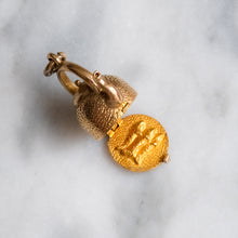 Load image into Gallery viewer, Vintage Articulated Kettle with Fish Charm

