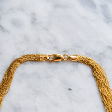 Load image into Gallery viewer, Vintage 18K Yellow Gold Multi-Strand Collier Necklace
