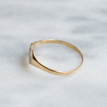 Load image into Gallery viewer, Vintage &quot;J&quot; Heart Signet Pinky Ring
