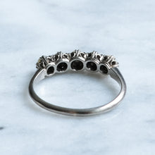 Load image into Gallery viewer, Vintage Half-Loop 5-Stone Pearl Ring
