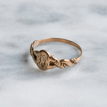 Load image into Gallery viewer, Antique Victorian &quot;KP&quot; Signet Ring
