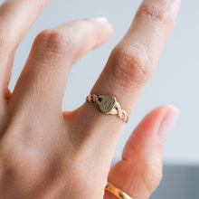 Load image into Gallery viewer, Antique Victorian &quot;KP&quot; Signet Ring
