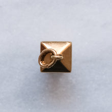 Load image into Gallery viewer, Vintage 14K Rose Gold Lantern Charm Pendant
