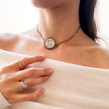 Load image into Gallery viewer, Antique Georgian Miniature Portrait Brooch with Rose-Cut Diamonds
