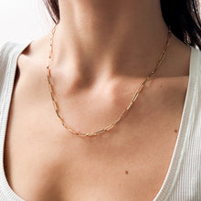 Load image into Gallery viewer, Vintage French 19 Inch Paperclip-Link Chain
