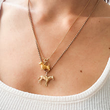 Load image into Gallery viewer, Vintage French 19&quot; Delicate Biker-Link Chain
