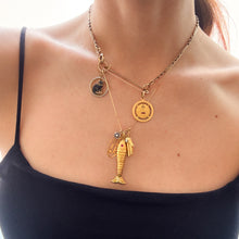 Load image into Gallery viewer, Antique Victorian Safety Pin Brooch
