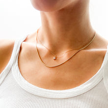 Load image into Gallery viewer, Vintage 17.75 Inch Snake-Link Chain
