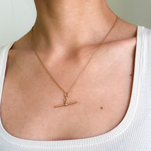 Load image into Gallery viewer, Antique Edwardian T-Bar Pendant
