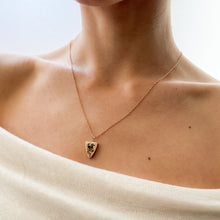 Load image into Gallery viewer, Antique Pansy Pendant Conversion
