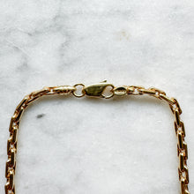 Load image into Gallery viewer, Vintage 14K Yellow and White Gold Gucci-Link and Cable-Link Bracelet / Anklet
