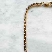 Load image into Gallery viewer, Vintage 14K Yellow and White Gold Gucci-Link and Cable-Link Bracelet / Anklet
