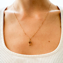 Load image into Gallery viewer, Victorian era 14K Rose Gold Delicate Fetter-Link Chain
