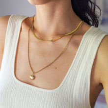 Load image into Gallery viewer, 24 Inch 14K Yellow Gold Twist Rope Chain Necklace
