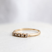 Load image into Gallery viewer, 14K Yellow Gold 5-Stone Diamond Ring Size US 4.25 / UK H.5
