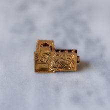 Load image into Gallery viewer, Vintage 9K Yellow Gold Articulated Church Charm
