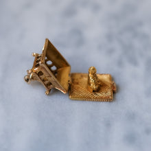 Load image into Gallery viewer, 9K Yellow Gold Articulated Temple Charm
