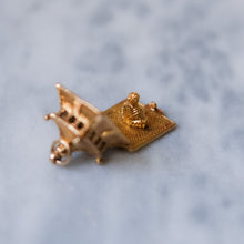 Load image into Gallery viewer, 9K Yellow Gold Articulated Temple Charm
