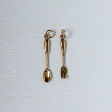 Load image into Gallery viewer, 9K Yellow Gold Fork Charm
