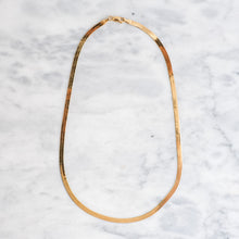 Load image into Gallery viewer, 17.5 inch 14K Yellow Gold Herringbone Chain
